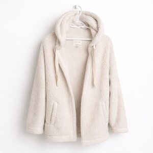 American Eagle Sherpa Hooded Cardigan